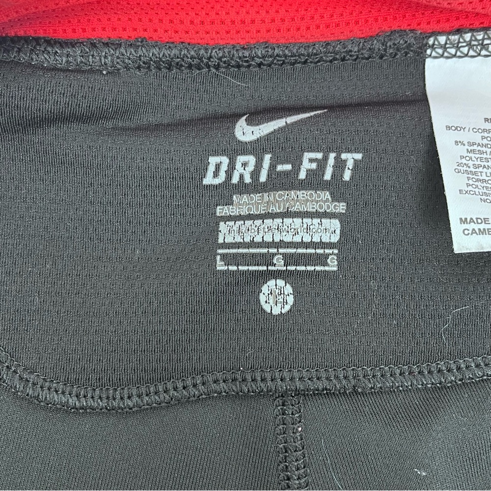Nike Women's Dri-Fit Filament 3/4 Capri Running Leggings 405334 Size L; Active - Picture 8 of 11